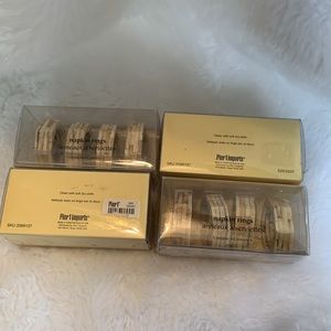 PIER 1 natural colors stone? napkin rings (16 pieces) total NIB New neve…